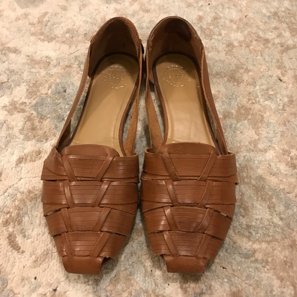 Leather flat/ sandal